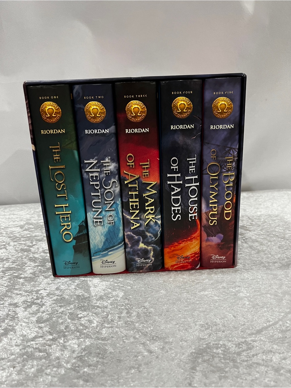The Heroes of Olympus Collection 5 Books Set Collection by Rick Riordan Hardback